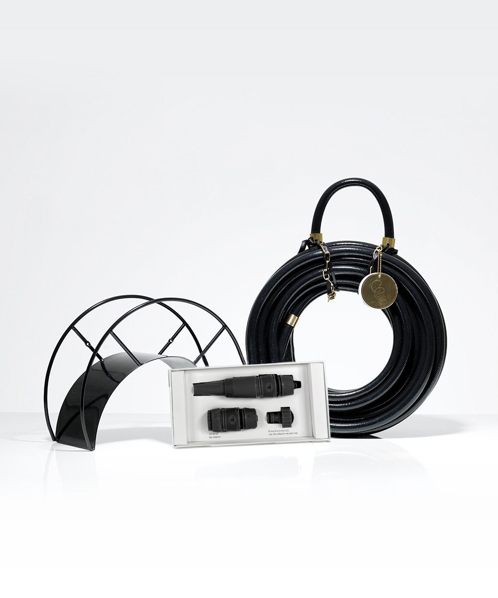 Black Garden Hose Kit